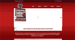 Desktop Screenshot of bigpennycarwash.com